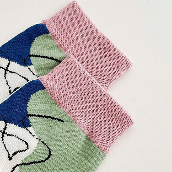 Dali Abstract Socks