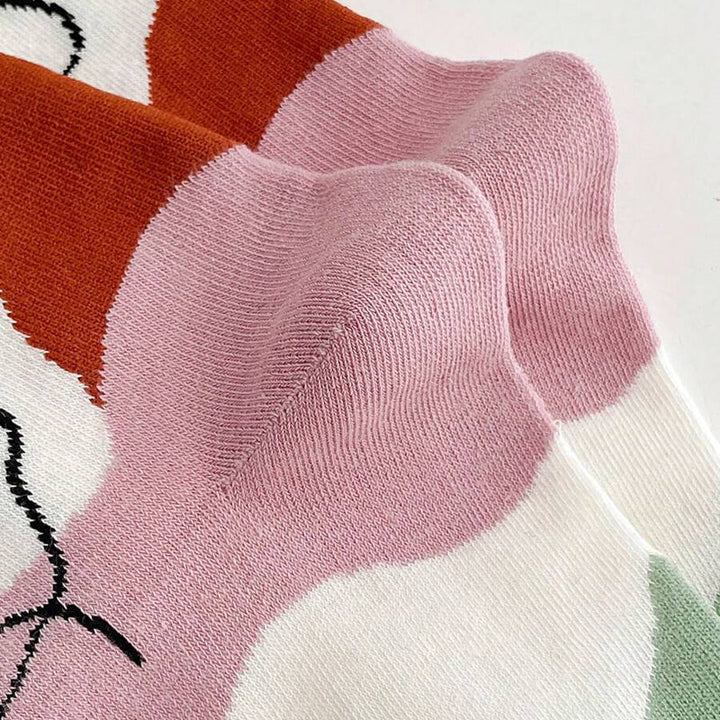 Dali Abstract Socks
