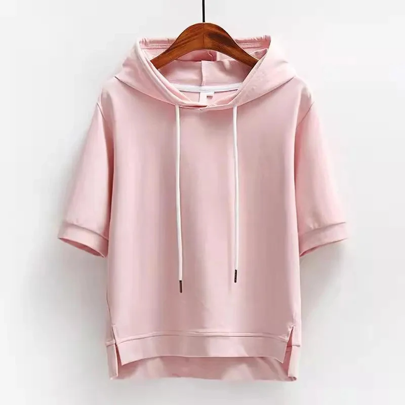 Phoebe Short-Sleeve Hoodie