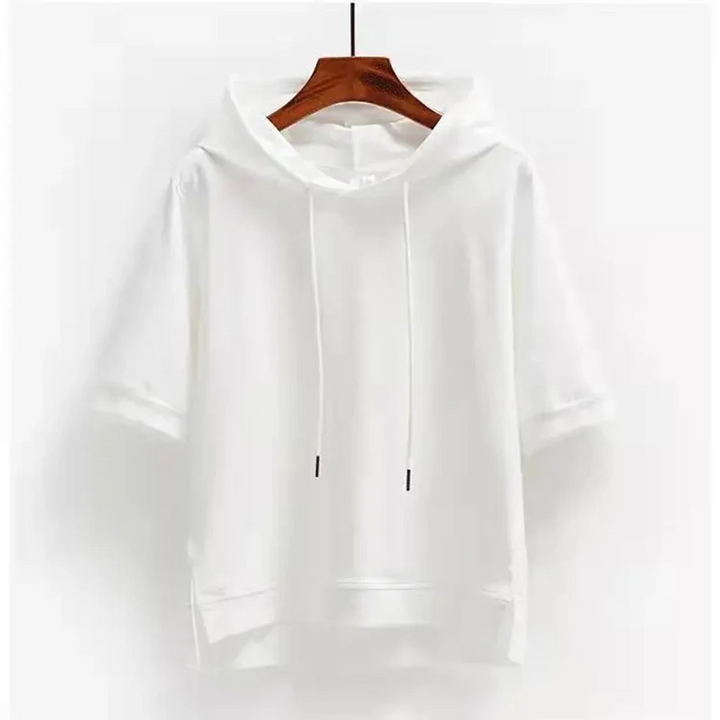Phoebe Short-Sleeve Hoodie