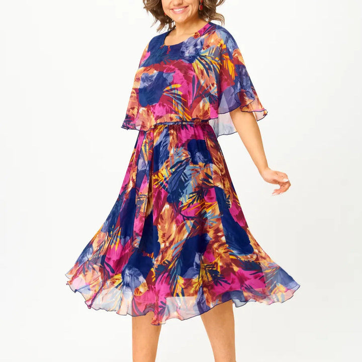 The Ascot Comfortable Plus Size Chiffon Dress
