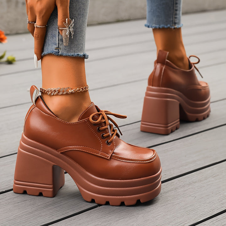 Octavia Platform Oxfords