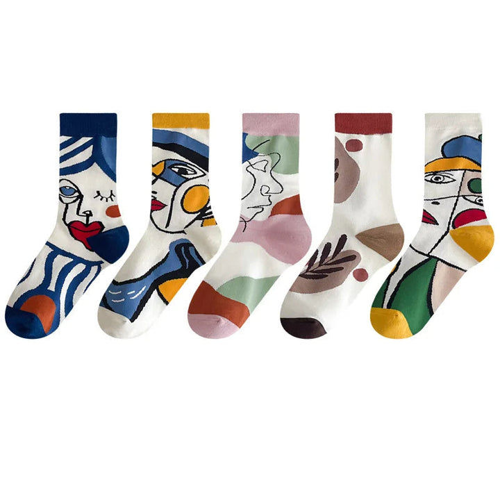 Dali Abstract Socks