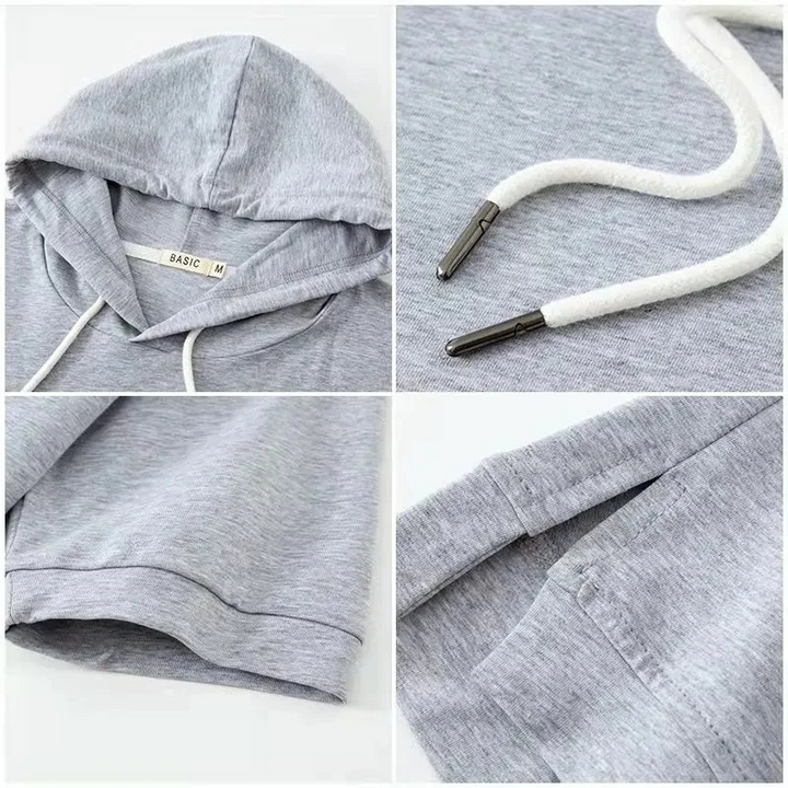 Phoebe Short-Sleeve Hoodie