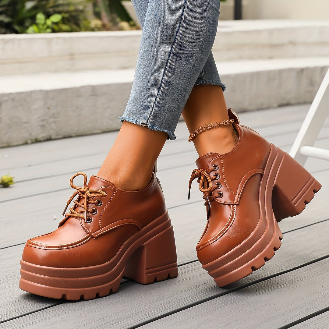Octavia Platform Oxfords