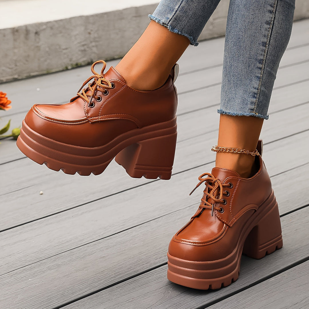 Octavia Platform Oxfords