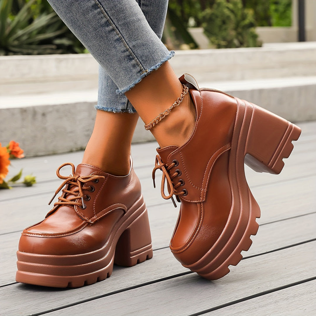 Octavia Platform Oxfords