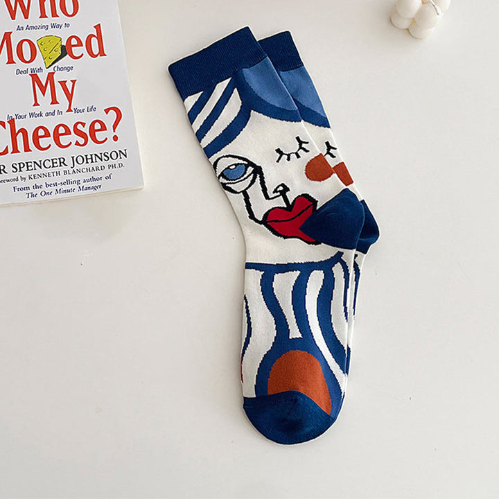 Dali Abstract Socks
