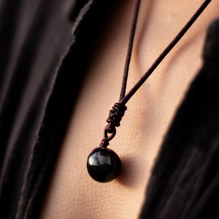 Manifesting Pendant in Golden Obsidian