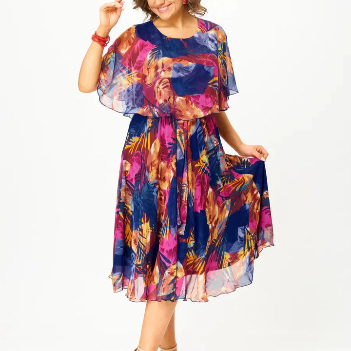 The Ascot Comfortable Plus Size Chiffon Dress